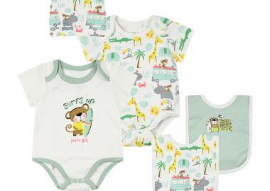 Σετ δώρου 5τμχ για βρεφικό αγόρι (0 - 9 μηνών) | ΦΥΣΤΙΚΙ - Energiers - 